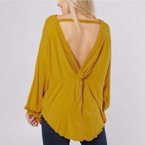 Free People shimmy shake ribbed top